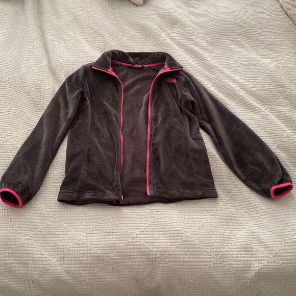 The North Face girls pink double layer coat NWOT - Picture 11 of 14